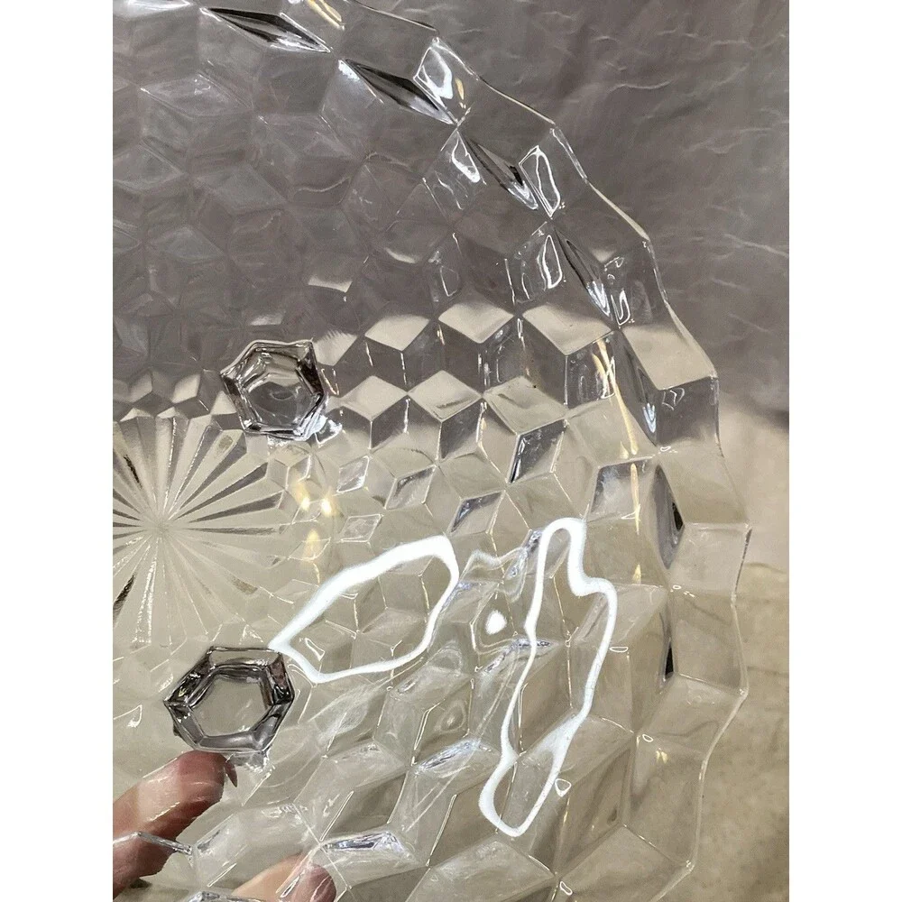 Fostoria American Clear Glass 10 1/2